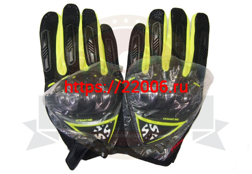 Перчатки SCOYCO (оригинал) МС-44, зеленые, р-р  XL