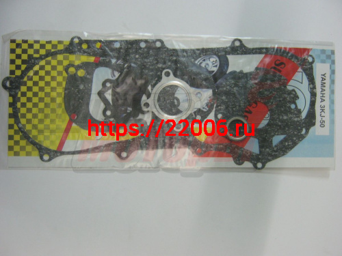 Набор прокладок двигателя YAMAHA 3KJ-50 большой (7шт) (Россия)