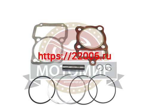 Цилиндр в сборе с поршнем CG200 см3 63,00мм 163FML (H104мм, h76мм, палец 15мм) фото 2 Цилиндр в сборе с поршнем CG200 см3 63,00мм 163FML (H104мм, h76мм, палец 15мм) фото 2