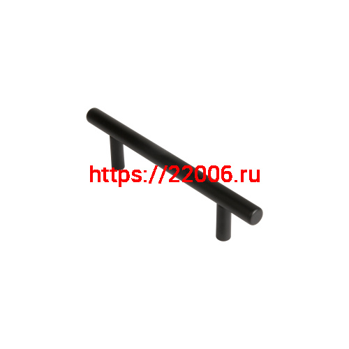 Ручка-рейлинг Ajax (Аякс) мебельная MB-H-005-96 мм BL черный