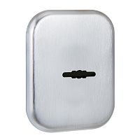 Накладка Fuaro (Фуаро) на сувальдный замок ESC.S.XL/K.486SSC (SC 486-S SQ XL) со шторкой сатинированный хром (1шт)