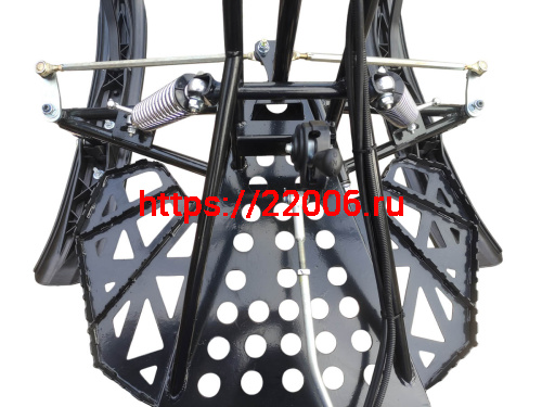 Мотобуксировщик компактный с РЫЧАЖНЫМ модулем ЛИДЕР-ДЕЛЬТА-3, CVTL (+Фара) 8+ л.с., TAV2-40,, РЕВЕРС фото 9