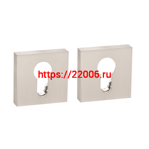 Накладка Fuaro (Фуаро) под цилиндр ET.K.DM51 (ET DM) SN/CP-3 матовый никель/хром