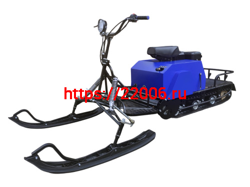 Мотобуксировщик с лыжным модулем 20 л.с., С РЕВЕРСОМ ЛИДЕР-3-3Т-20АП (3 т),  РЫЧАЖНЫЙ  МОДУЛЬ