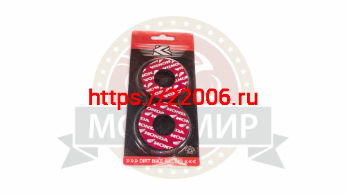 Ограничители ручек (донаты) Honda красные