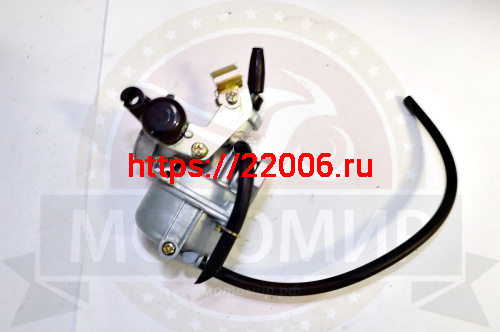 Карбюратор PZ19 Сигма 125 см3 флажок под трос АТВ50 фото 4