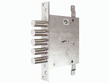 Замок Mettem (Меттэм) врезной сувальдный ЗВ8 140.1.1-18 с тягами, 5 кл.