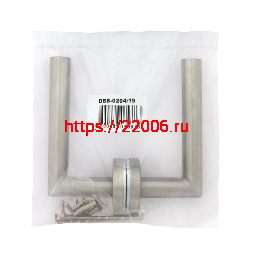 Ручка Fuaro (Фуаро) раздельная R.DSS201-0204/19 (INOX 201) BLACK фото 3